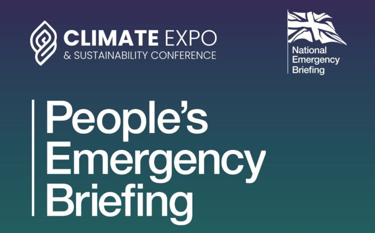  Why we’re bringing the People’s Emergency Briefing to Climate Expo